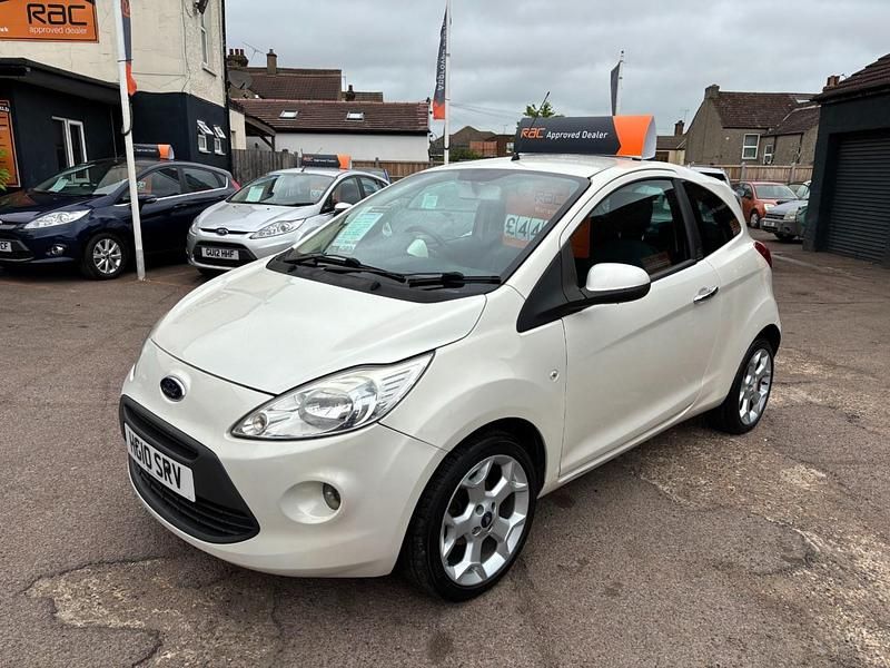 Used Ford Ka Titanium 2010 White Hatchback