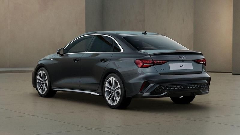 New Audi A3 S-Line 2026 Grey Sedan