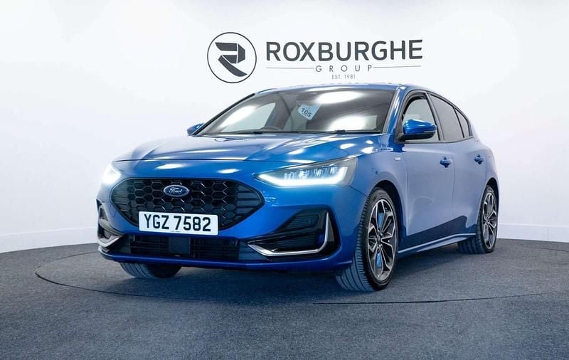 Used Ford Focus ST-Line 2023 Blue Hatchback