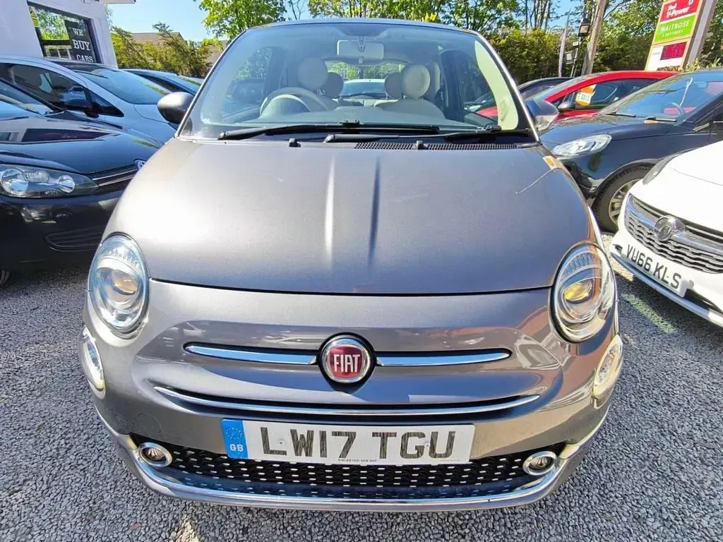 Occasion Fiat 500 Lounge 69 ch (50 kW) 2017 Gris Citadine