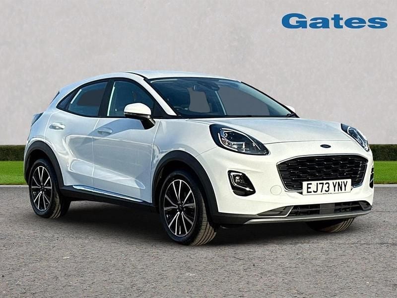 White Used 2023 Ford Puma Titanium Hatchback | £16,699 (Fair price) - Image 1/4