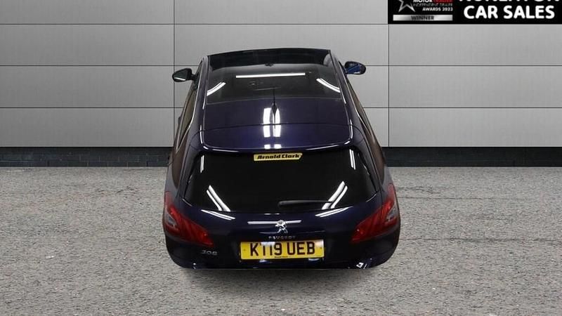 Used Peugeot 308 Allure 130 HP (95 kW) 2019 Blue Hatchback