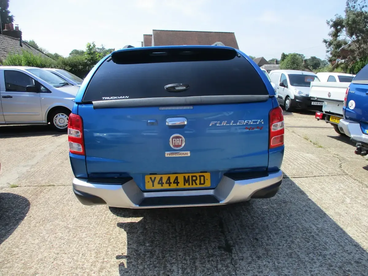 Used Fiat Fullback 180 HP (132 kW) 2019 Blue Pickup