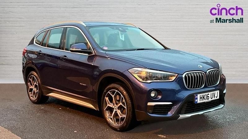 Used BMW X1 xLine 192 HP (141 kW) 2016 Blue SUV