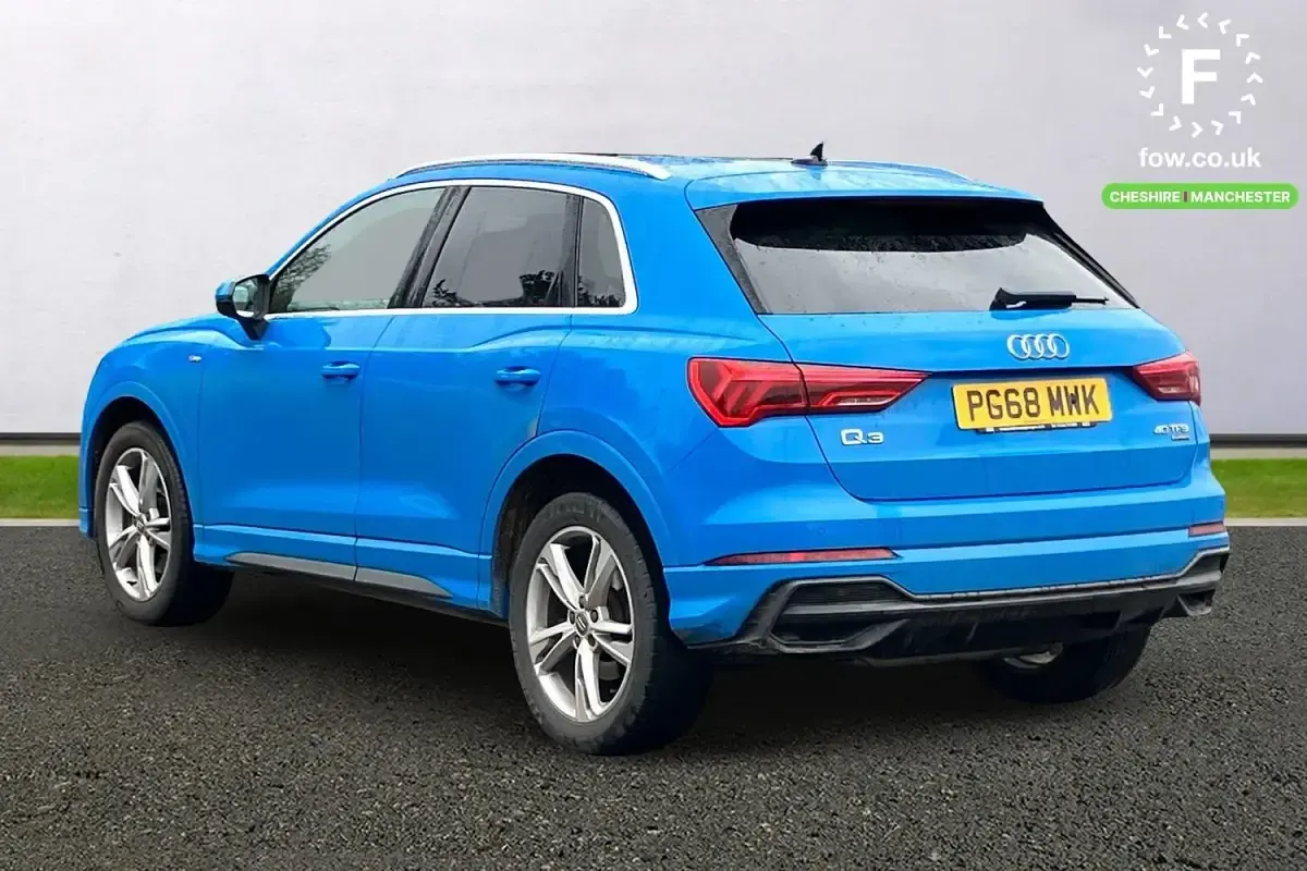 Używany Audi Q3 S-Line 2019 Niebieski SUV
