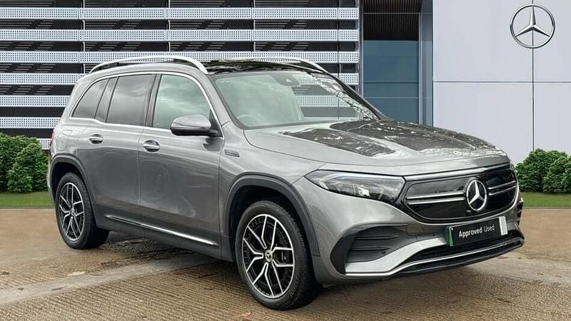 Grey Used 2022 Mercedes EQB350 AMG Line Premium SUV | £25,192 (Good price) - Image 1/3