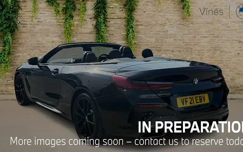 Used BMW M850 Comfort Edition 530 HP (389 kW) 2021 Black Coupe