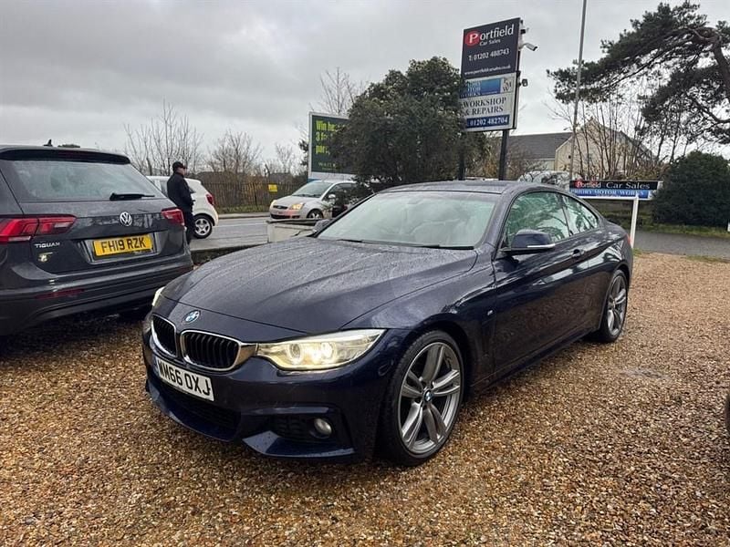 Blue Used 2016 BMW 420 M Sport Coupe | £6,990 (Good price) - Image 1/4