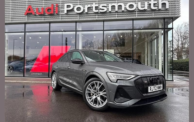 Used Audi e-tron Sportback Black Edition 230 kW (313 HP) 2023 Grey SUV