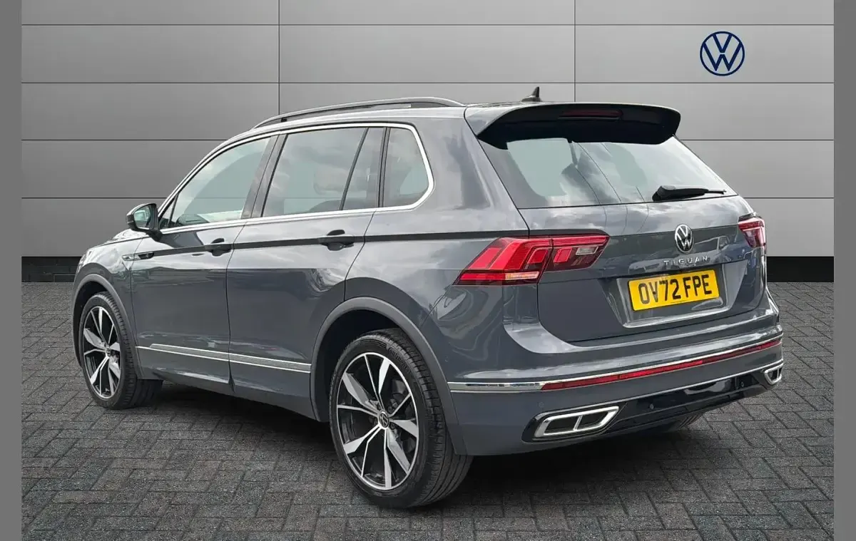 Used VW Tiguan R-line 150 HP (110 kW) 2022 Grey SUV