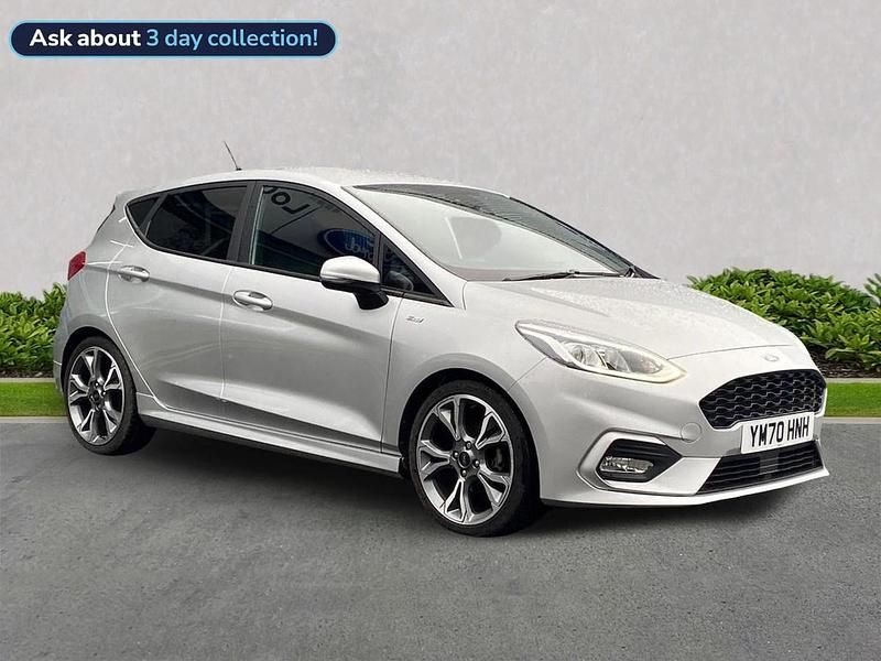 Silver Used 2020 Ford Fiesta ST-Line X Hatchback | £11,699 (Fair price) - Image 1/4