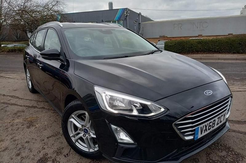 Black Used 2018 Ford Focus Zetec Estate | £5,999 (Fair price) - Image 1/1