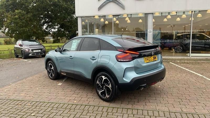 Begagnad Citroën C4 PureTech 127 HK (93 kW) 2022 Blå Halvkombi