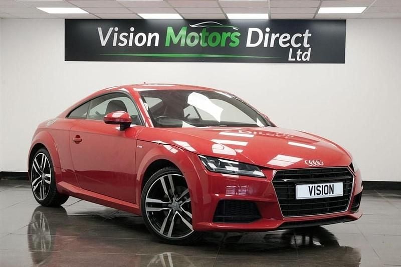 Red Used 2017 Audi TT S-Line Coupe | £10,980 (Super price) - Image 1/1