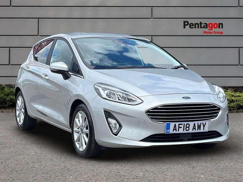 Silver Used 2018 Ford Fiesta Titanium Hatchback | £11,850 (Fair price) - Image 1/4