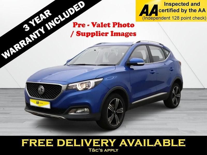 Blue Used 2020 MG ZS Exclusive Sedan | £10,395 (Fair price) - Image 1/4
