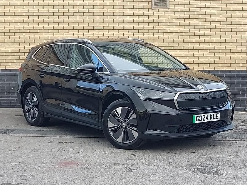 Black Used 2024 Skoda Enyaq iV SUV | £28,998 - Image 1/4