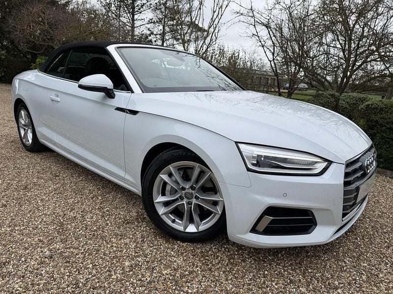 Used Audi A5 Cabriolet Sport 2018 White Cabriolet