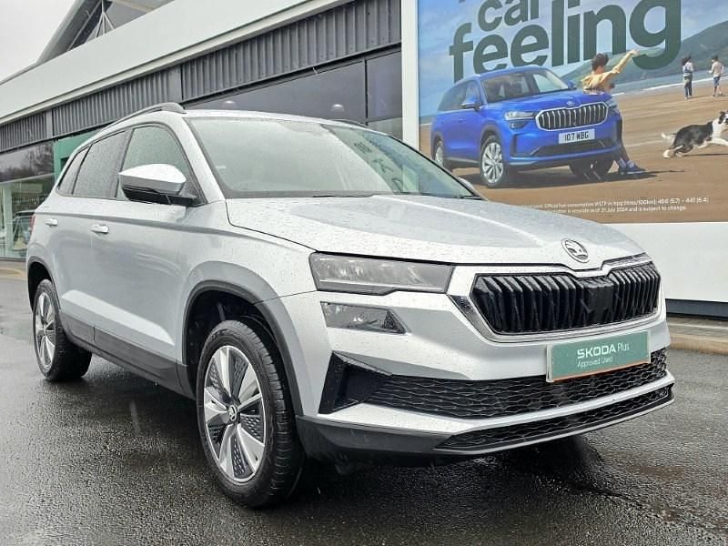 Used Skoda Karoq SE Drive 190 HP (139 kW) 2022 Silver SUV