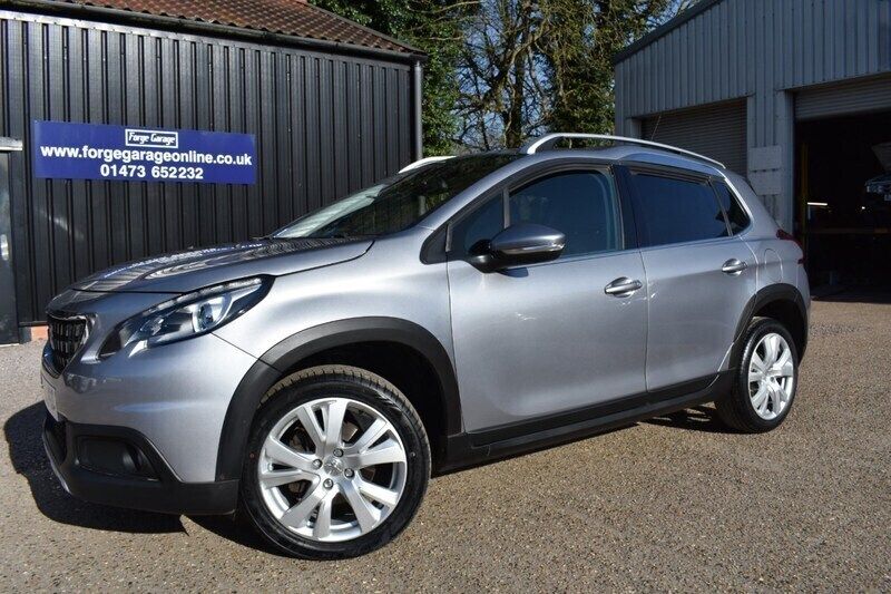 Grey Used 2017 Peugeot 2008 Allure SUV | £6,295 (Fair price) - Image 1/4