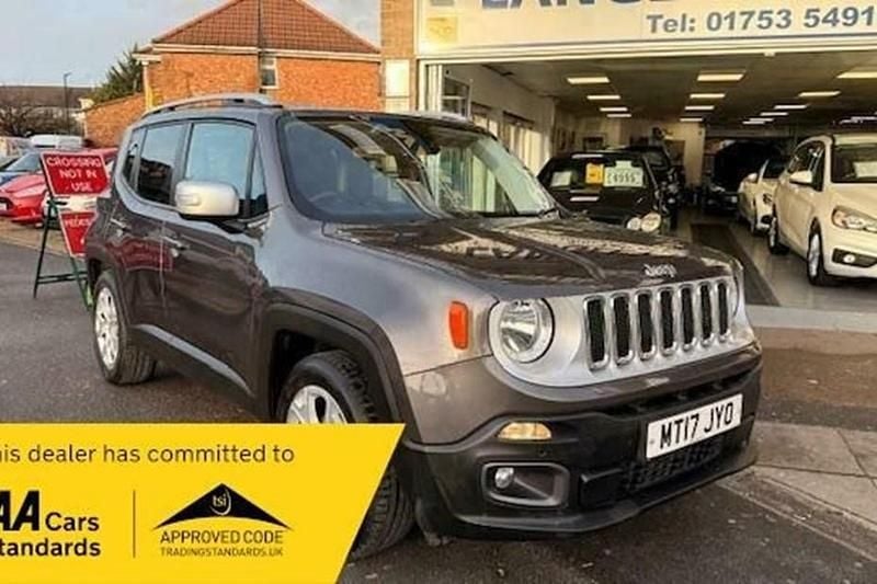 Granite crystal grey metallic Used 2017 Jeep Renegade Limited SUV | £6,995 (Fair price) - Image 1/1