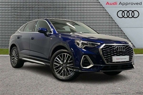 Blue Used 2022 Audi Q3 S-Line SUV | £30,093 (Fair price) - Image 1/3