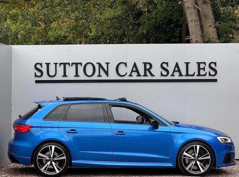 Used Audi RS3 Sport 530 HP (389 kW) 2019 Blue Sedan
