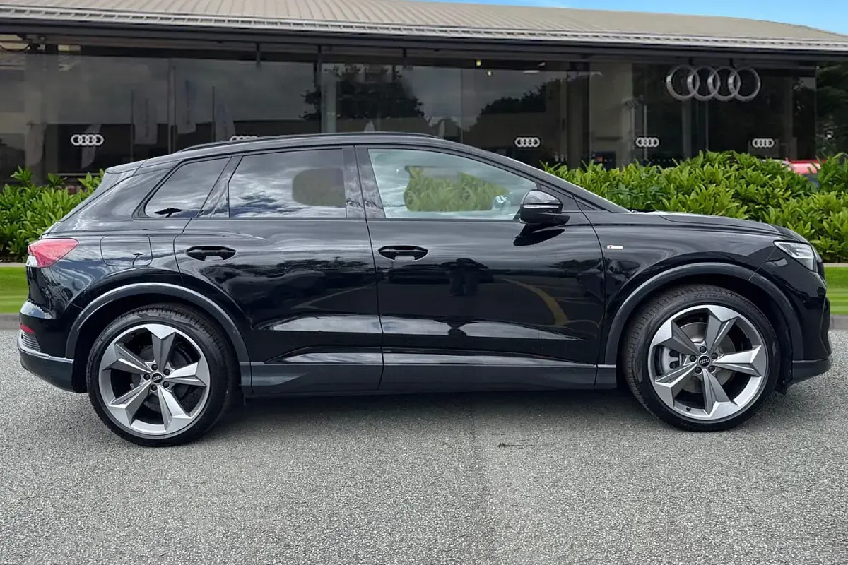 New Audi Q4 e-tron Black Edition 82 kW (112 HP) 2026 Black SUV