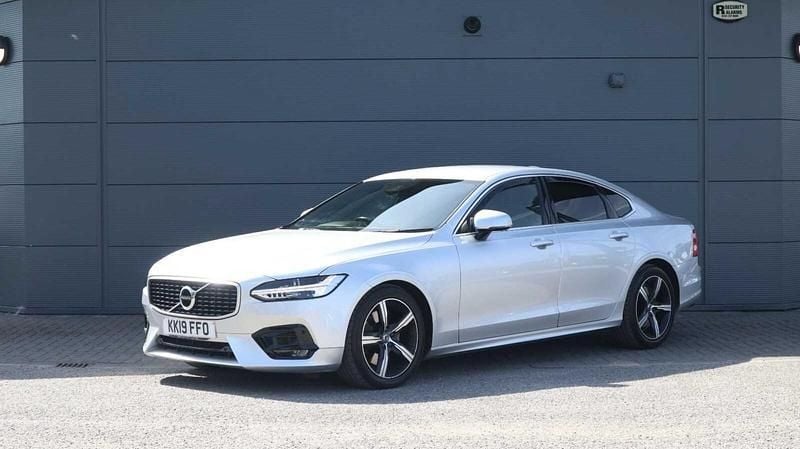 Silver Used 2019 Volvo S90 R-Design Sedan | £17,697 (Good price) - Image 1/2