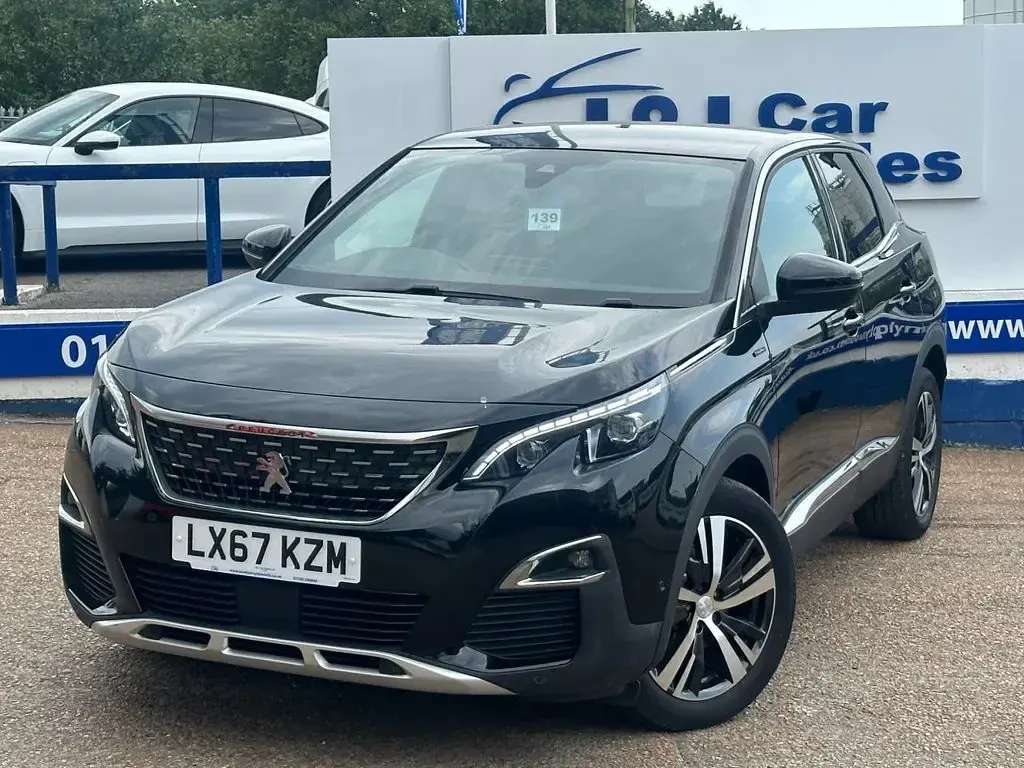 Used Peugeot 3008 GT-line 130 HP (95 kW) 2017 Black SUV