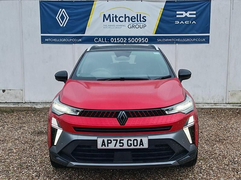 New Renault Captur Esprit Alpine 158 HP (116 kW) 2026 Flame red with black roof  SUV