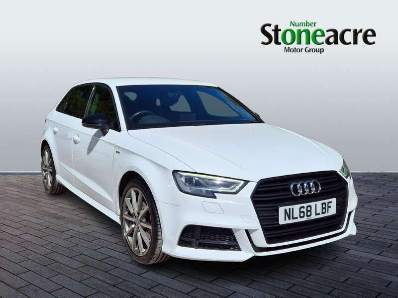 White Used 2018 Audi A3 Black Edition Hatchback | £14,995 (Fair price) - Image 1/4