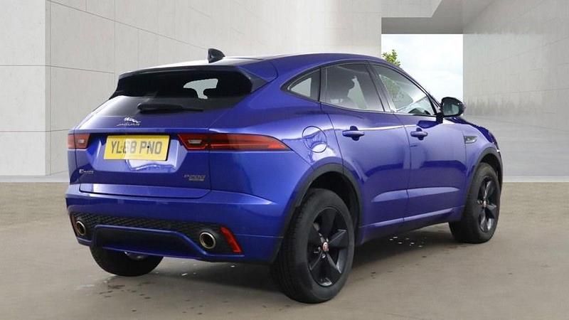 Used Jaguar E-Pace R-Dynamic 200 HP (147 kW) 2018 Blue SUV