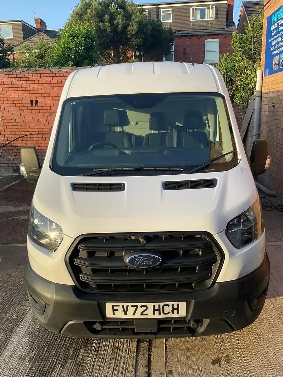 Used Ford Transit S 130 HP (95 kW) 2022 White Van
