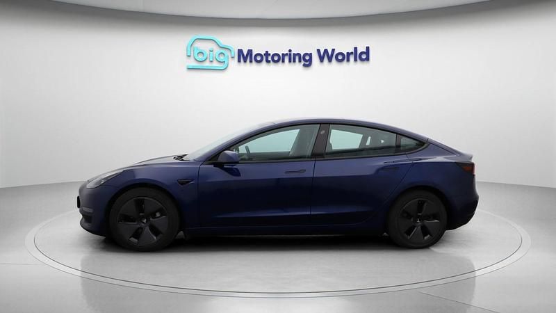Used Tesla Model 3 Long Range AWD 366 kW (498 HP) 2022 Blue Sedan