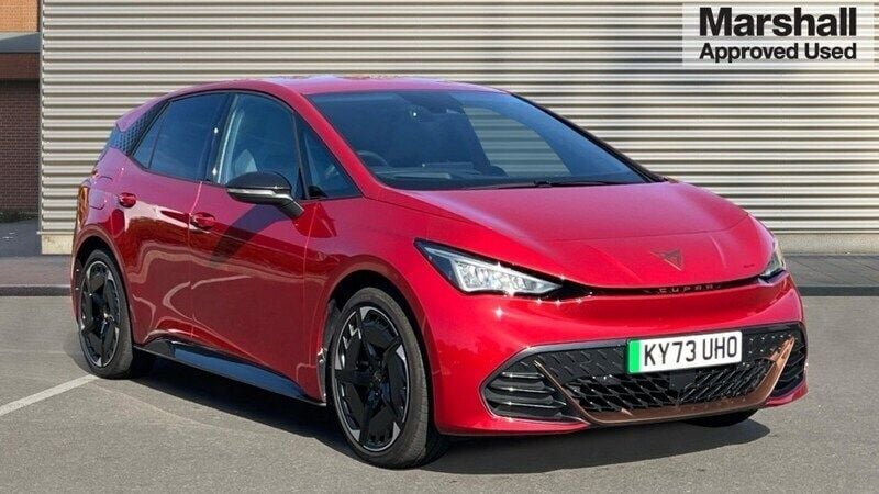 Metallic rayleigh red Used 2023 Cupra Born e-Boost Hatchback | £23,690 (Fair price) - Image 1/4