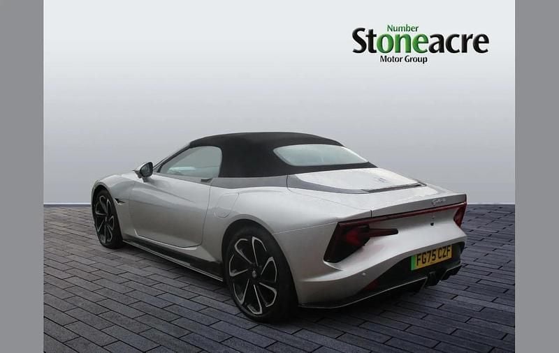 New MG Cyberster 375 kW (510 HP) 2025 Silver Cabriolet