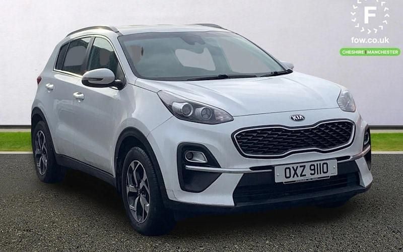 White Used 2021 Kia Sportage SUV | £13,199 (Good price) - Image 1/3