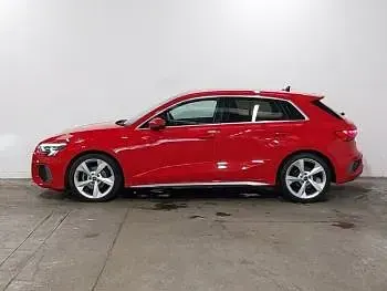 Used Audi A3 S-Line 110 HP (80 kW) 2023 Red Sedan