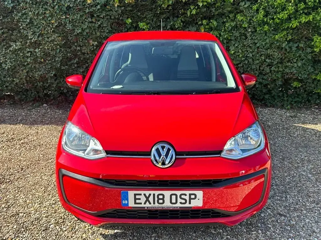 Used VW up! move up! 60 HP (44 kW) 2018 Red Hatchback