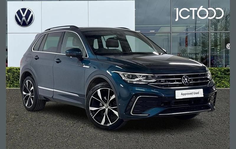 Used VW Tiguan R-line 150 HP (110 kW) 2023 Blue SUV