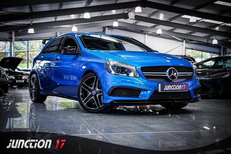 Blue Used 2015 Mercedes A45 AMG Hatchback | £18,975 (Fair price) - Image 1/2