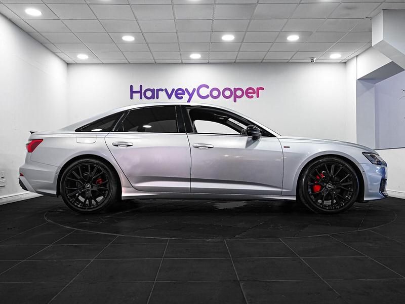 Used Audi A6 Black Edition 204 HP (150 kW) 2022 Silver Sedan