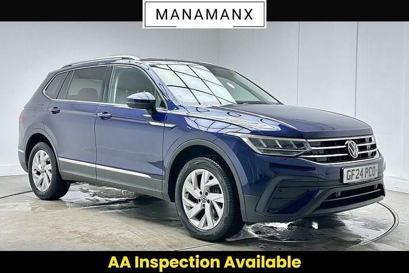 Used VW Tiguan Allspace Life 150 HP (110 kW) 2024 Blue SUV