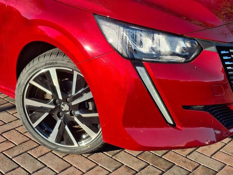 Red Used 2020 Peugeot 208 Allure Premium Hatchback | £12,926 (Fair price) - Image 1/4