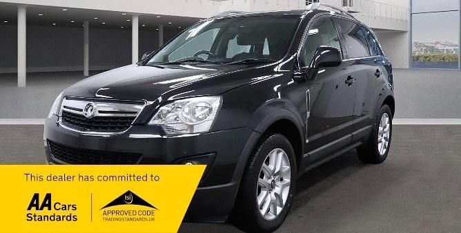 Black Used 2012 Vauxhall Antara SUV | £3,695 (Fair price) - Image 1/4