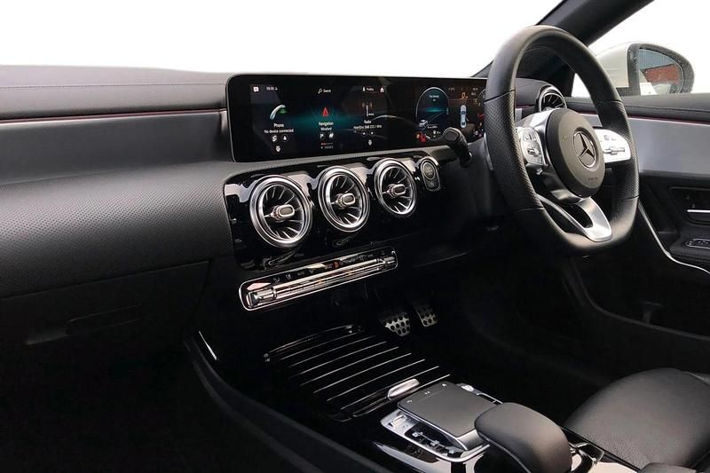 Used Mercedes CLA180 AMG Line Premium 136 HP (100 kW) 2020 White Sedan