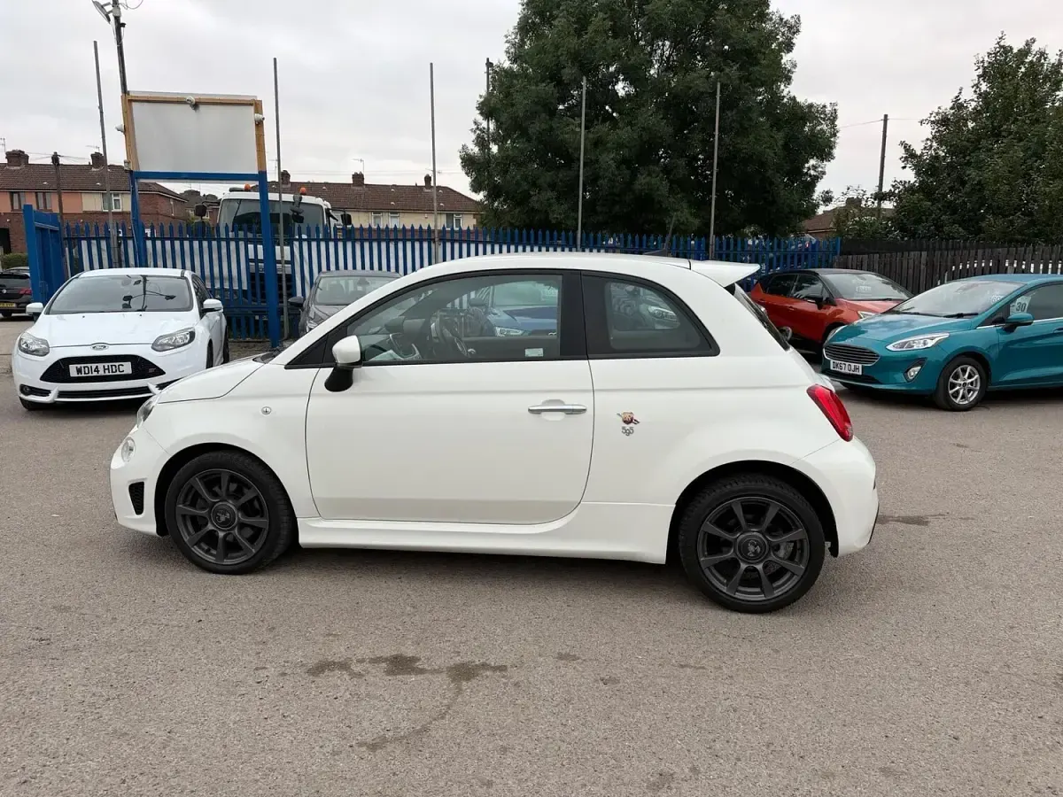 Used Abarth 595 2019 White Hatchback