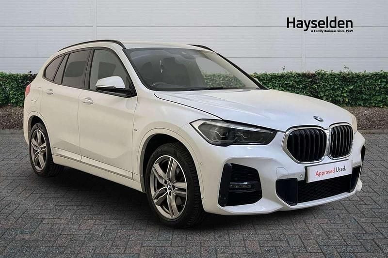 White Used 2019 BMW X1 M Sport SUV | £17,595 (Fair price) - Image 1/4