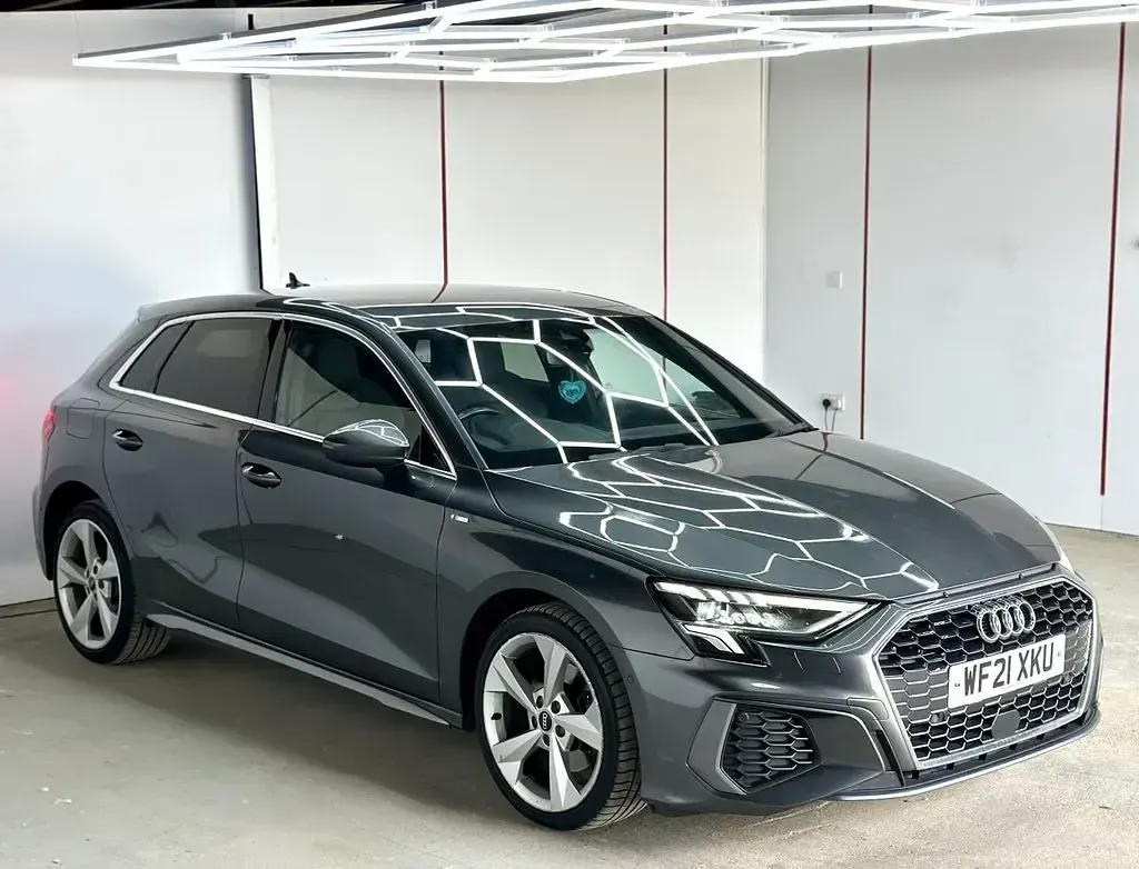 Used Audi A3 Sportback S-Line 2021 Grey Hatchback